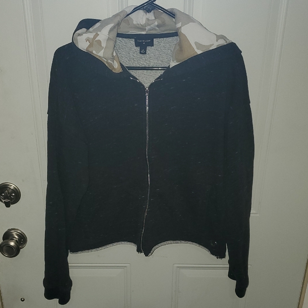 True Religion Zip Up Hoodie